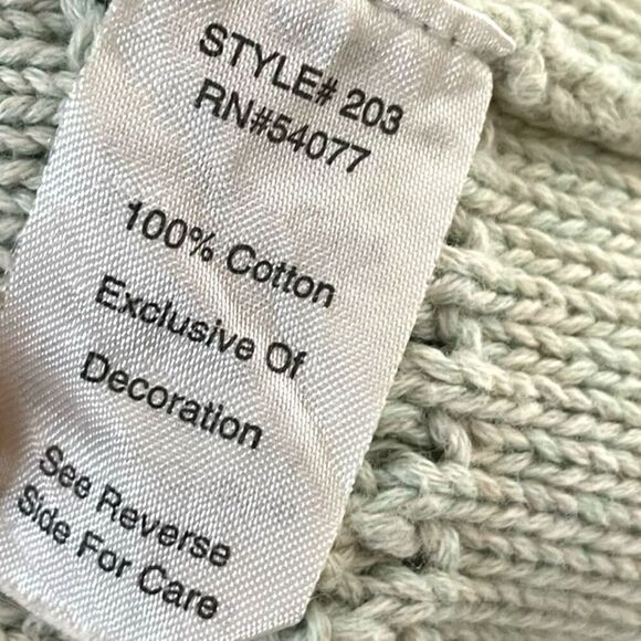 CAbi Society Sweater Women’s Size Small Mint Green Cardigan Style Lady Jacket - Picture 7 of 8